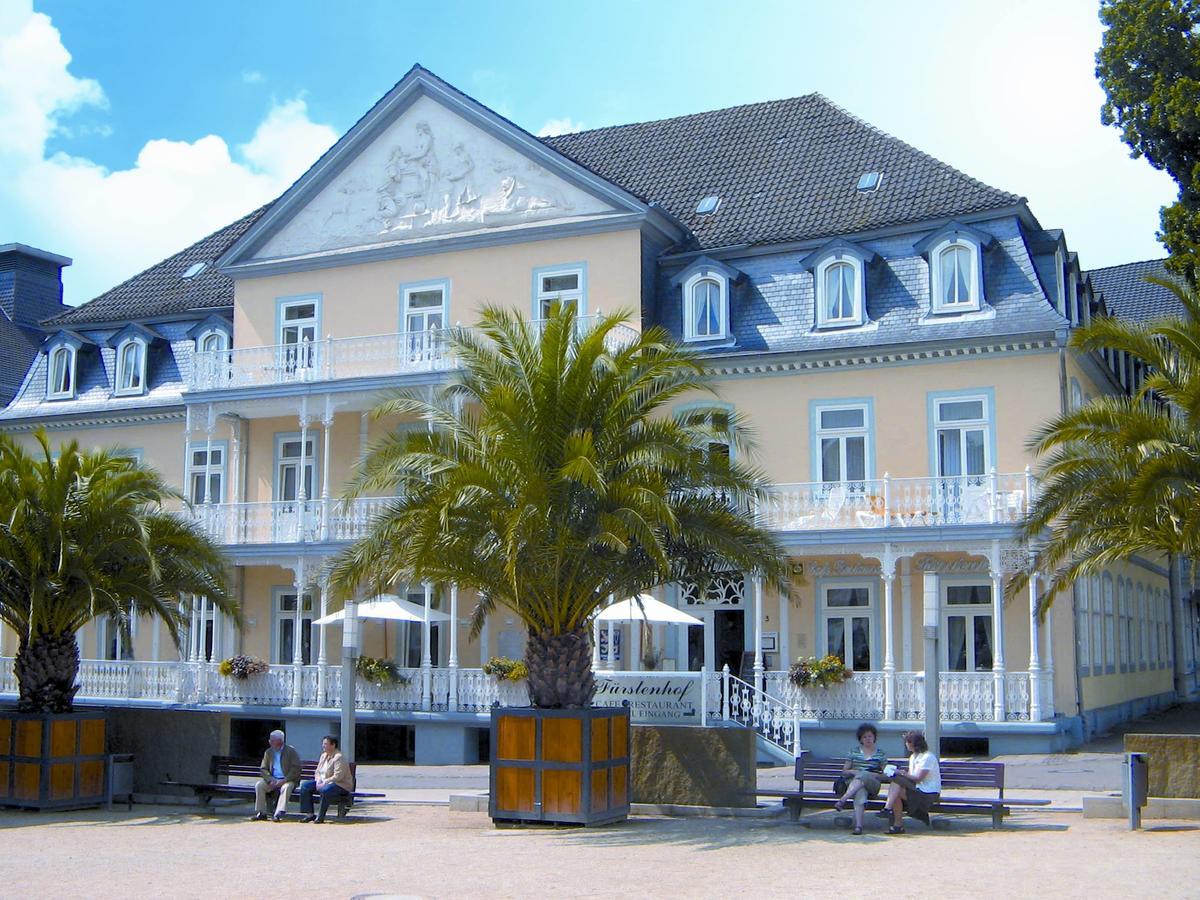 Hotel Furstenhof Bad Pyrmont Exterior foto